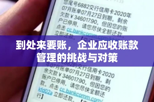 到处来要账,企业应收账款管理的挑战与对策 到处来要账,企业应收账款管理的挑战与对策