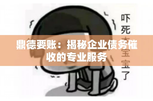鼎德要账:揭秘企业债务催收的专业服务 鼎德要账:揭秘企业债务催收的专业服务