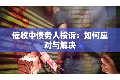 催收中债务人投诉：如何应对与解决