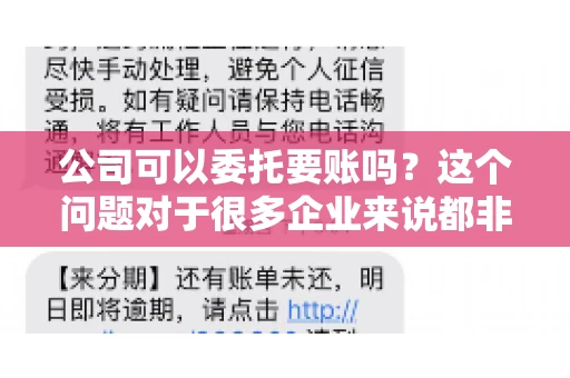 公司可以委托要账吗？这个问题对于很多企业来说都非常关键。在商业活动中，应收账款的管理是保证企业资金流转顺畅的重要环节。那么，公司是否可以委托要账呢？接下来，我们就来聊聊这个话题。
