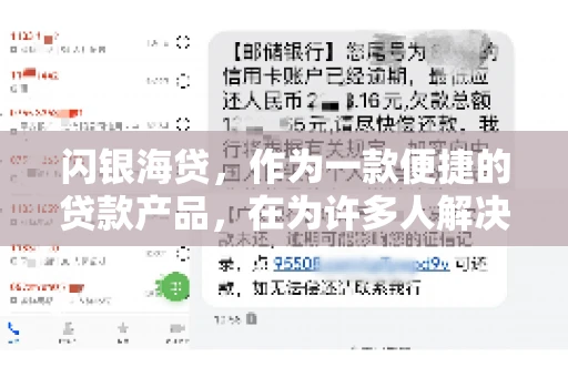 闪银海贷，作为一款便捷的贷款产品，在为许多人解决了资金难题的同时，也引发了一些关于催收的问题。今天，我们就来聊聊闪银海贷的催收那些事儿。