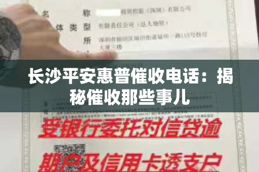 长沙平安惠普催收电话:揭秘催收那些事儿 长沙平安惠普催收电话:揭秘催收那些事儿